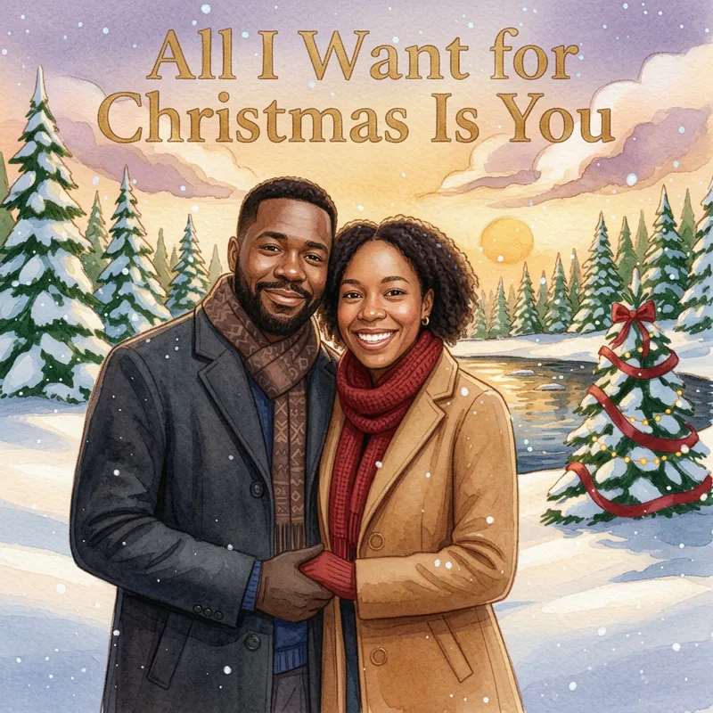City Lights Christmas theme cover