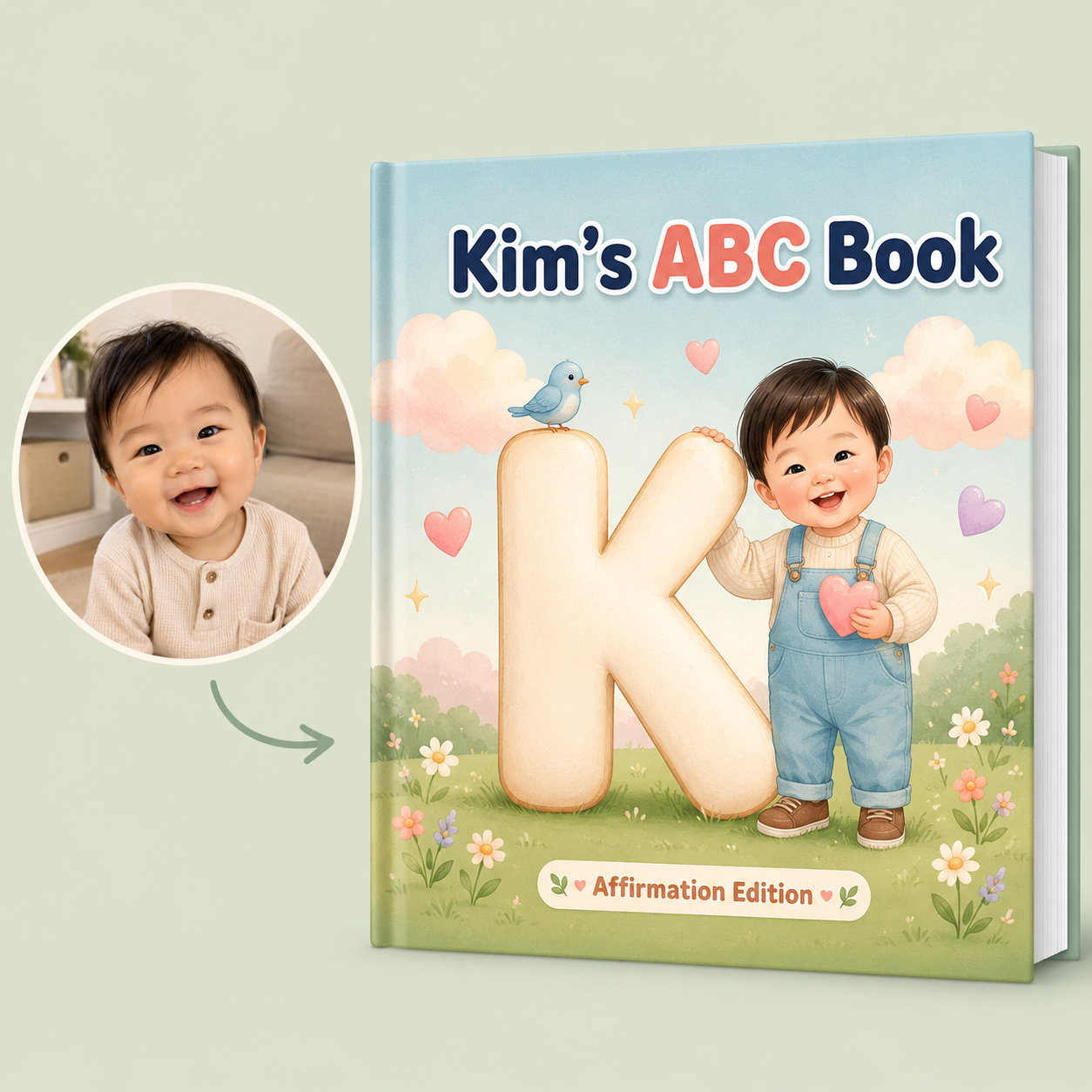 Personalized ABC book — Animal Friends Edition preview