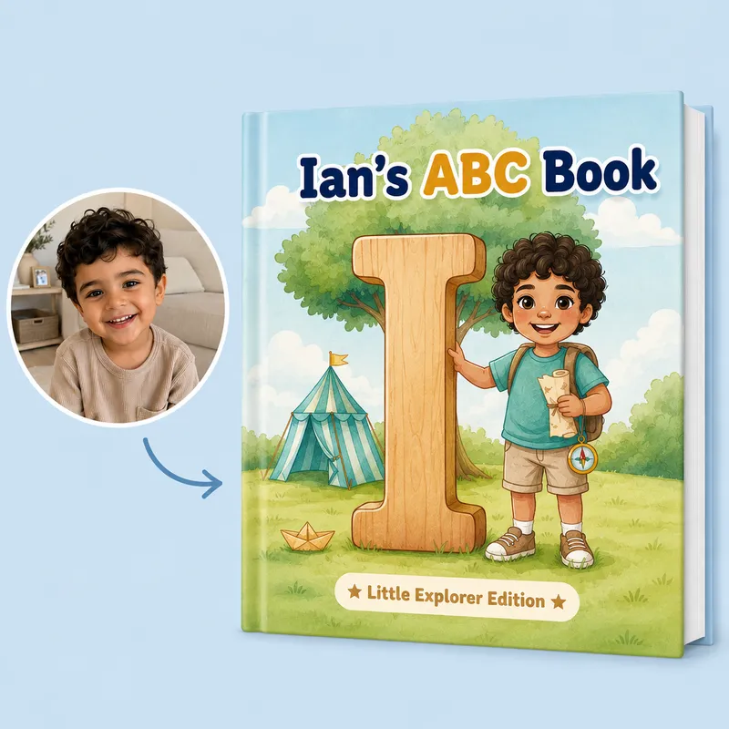 Personalized ABC book — Little Explorer Edition preview