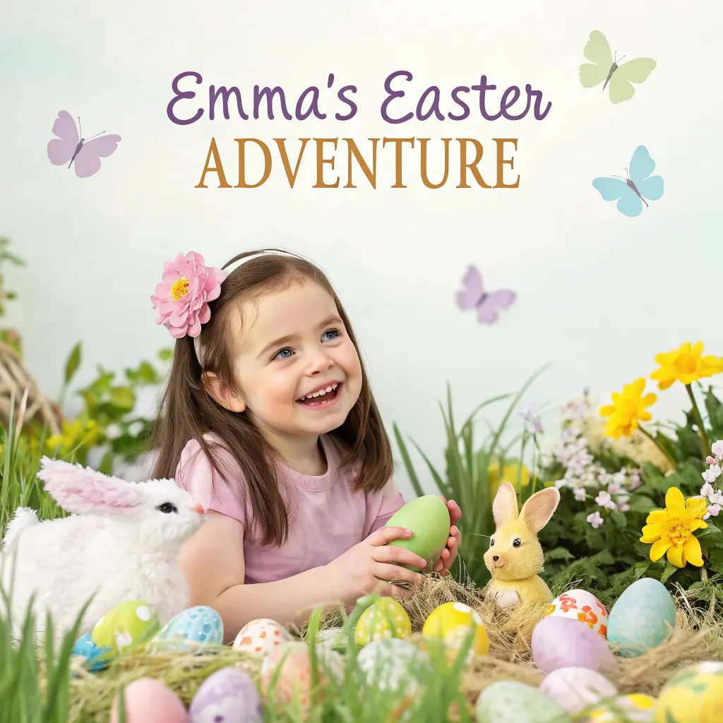 Emma's Easter Adventure - Front Cover