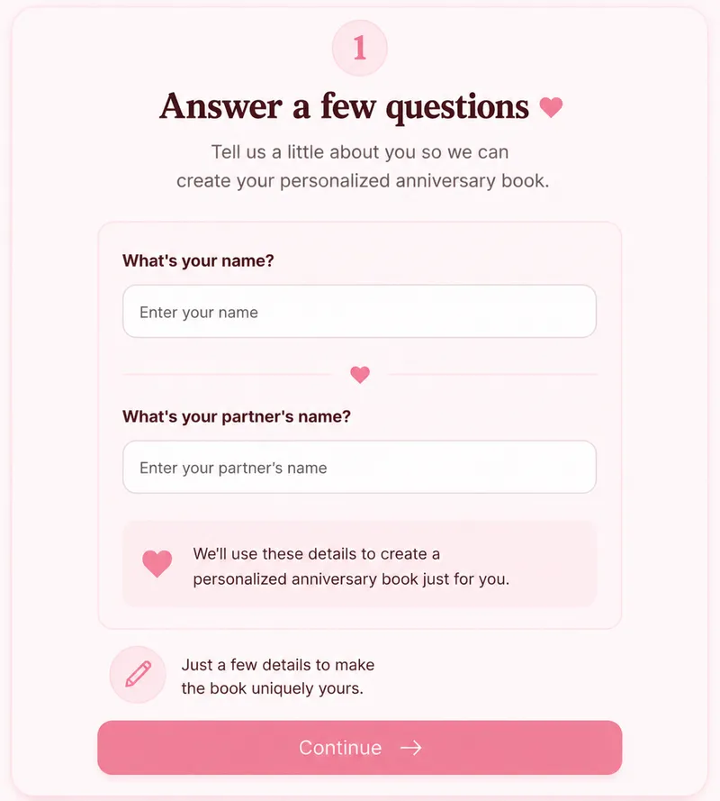 Answer a few questions and choose your style