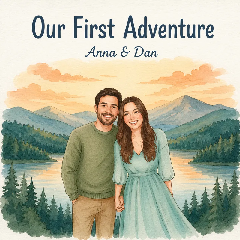 Our First Adventure theme cover