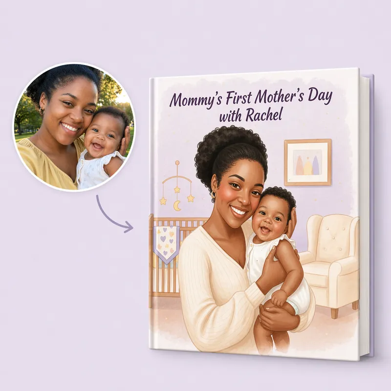 Personalized First Mother’s Day book preview