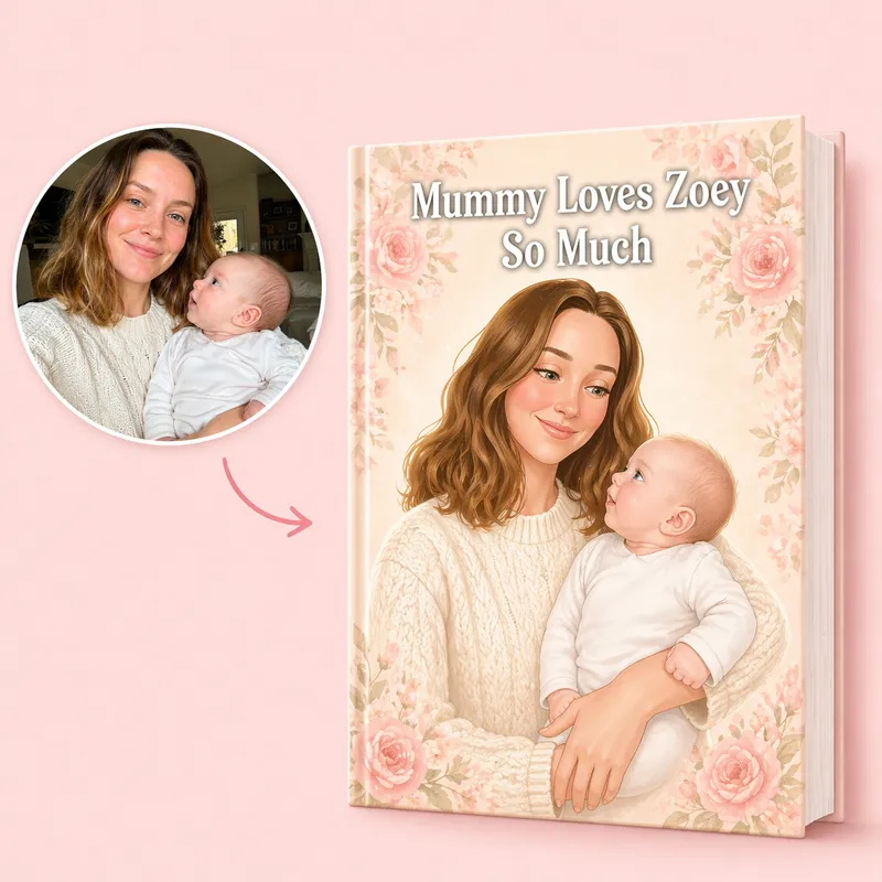 Personalized First Mother’s Day book preview