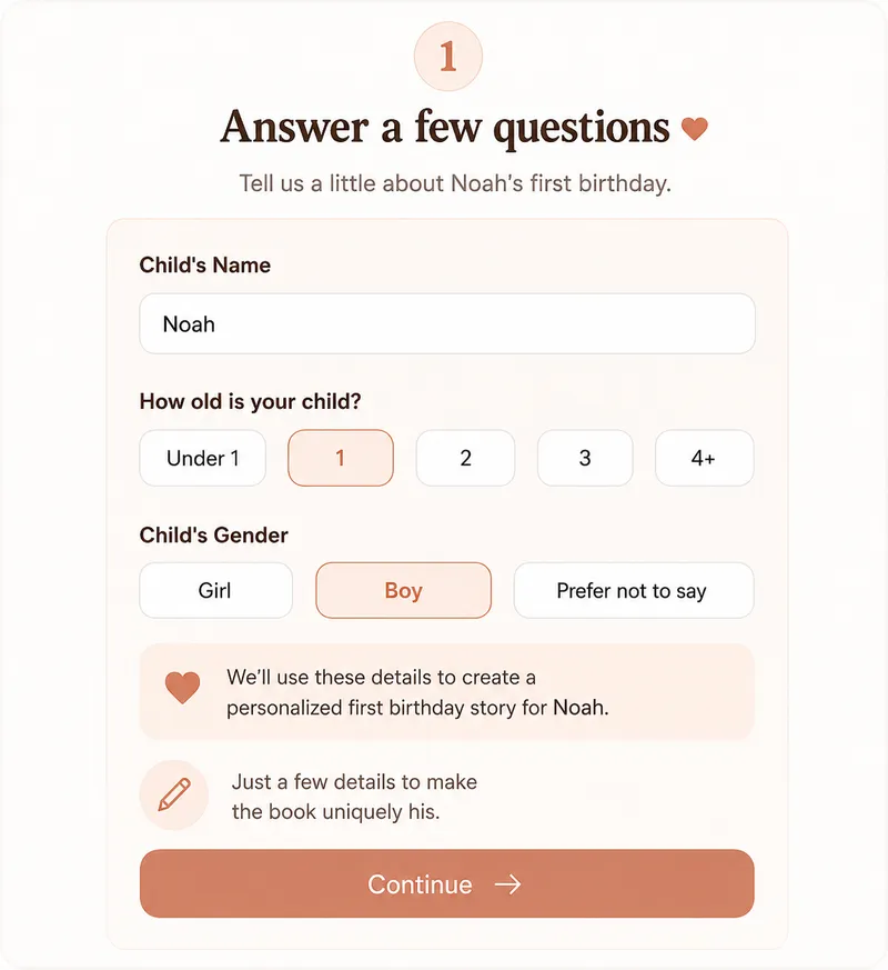 Tell us about your baby