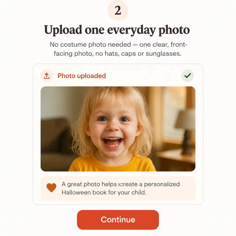 Upload one everyday photo