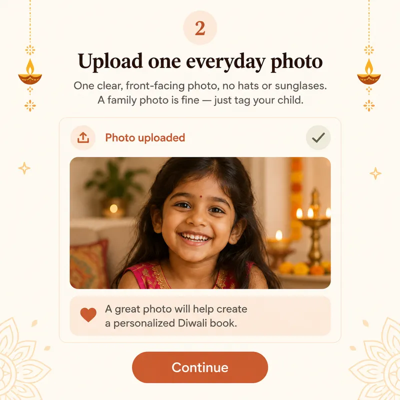 Upload one everyday photo