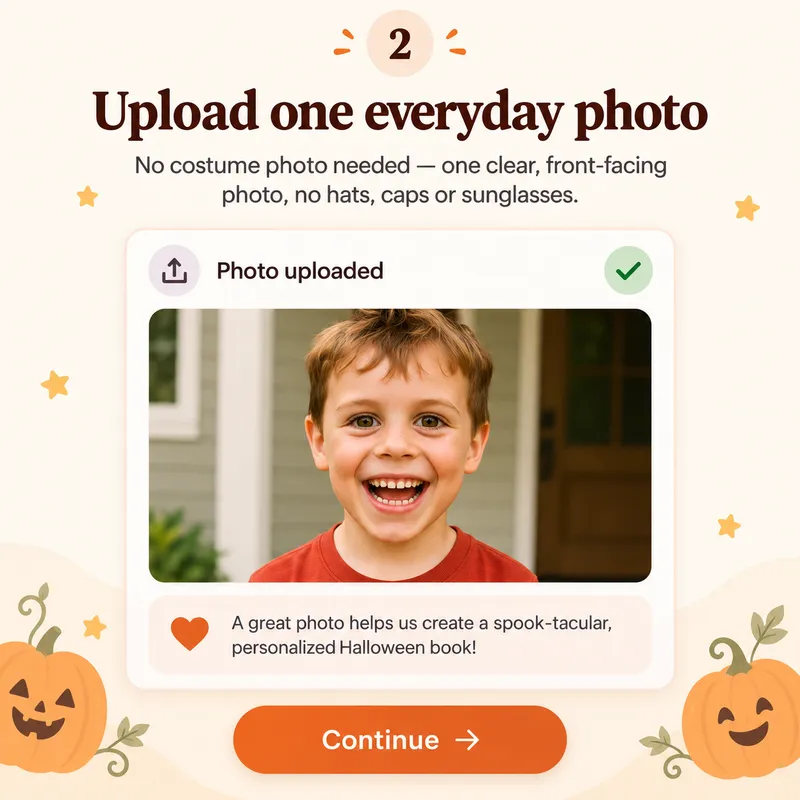 Upload one everyday photo