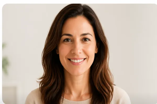 Example of a clear, front-facing photo