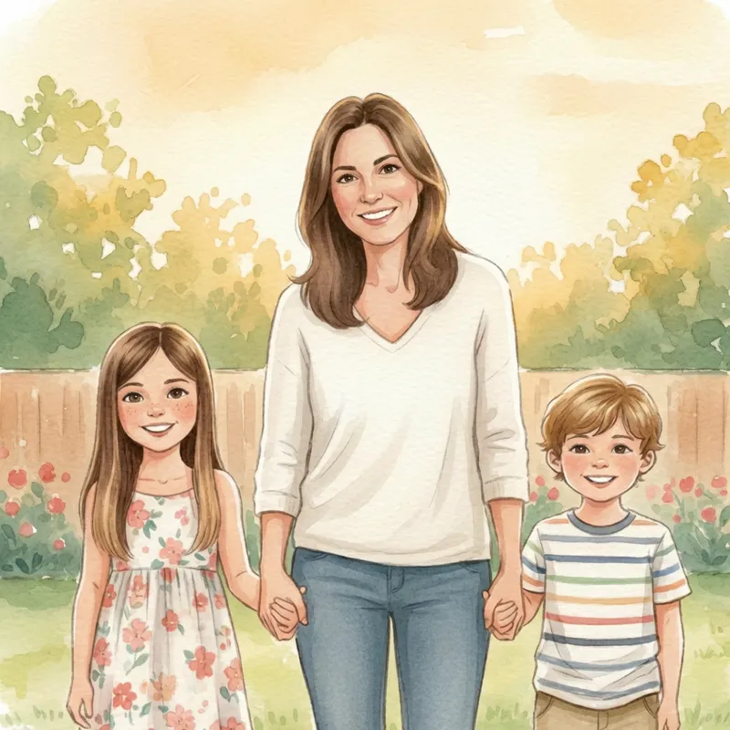 Mom + 3 special family pages