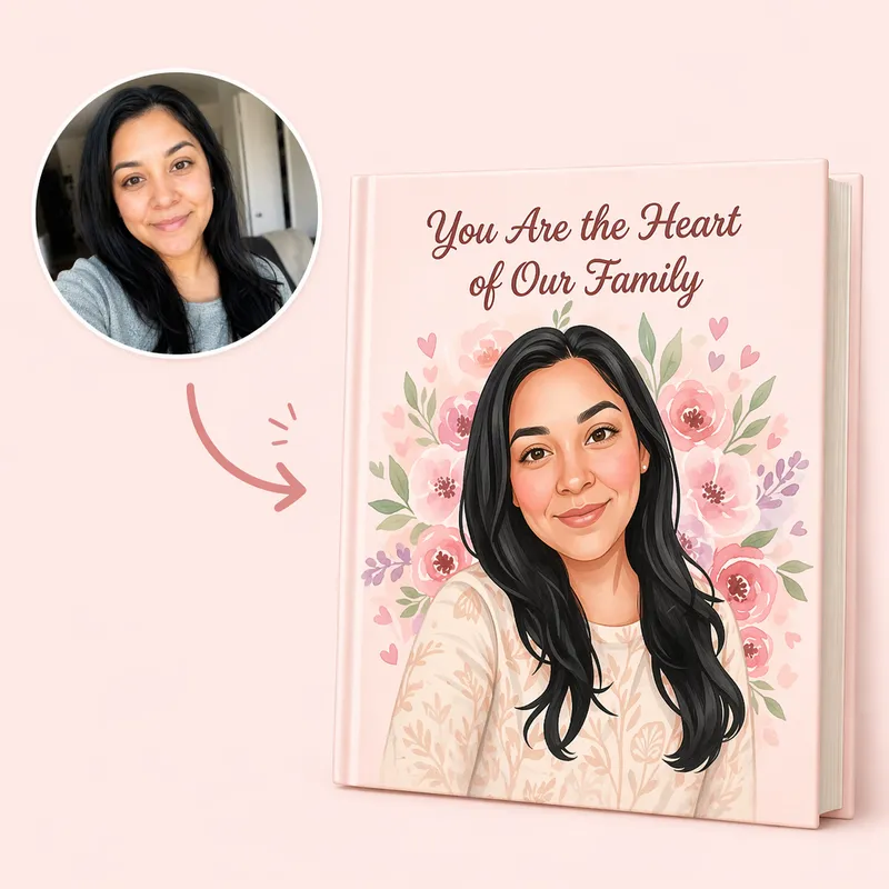 Personalized Mom Appreciation book preview