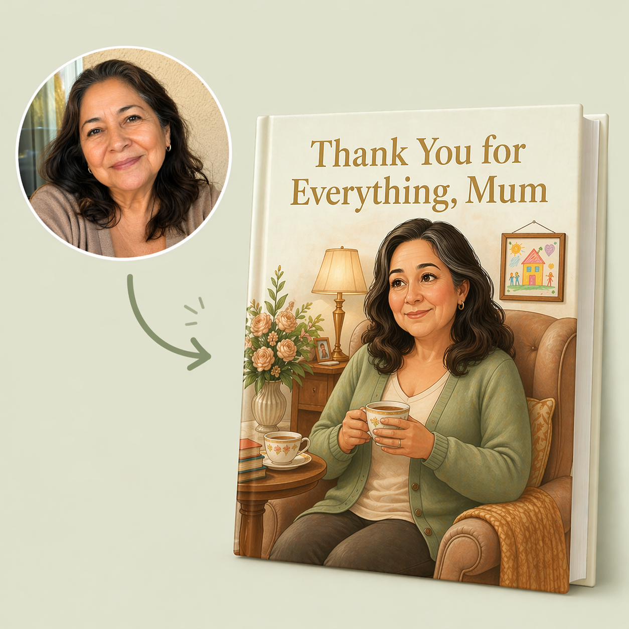 Personalized Mom Appreciation book preview