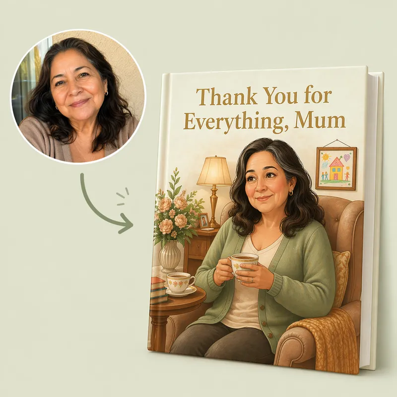 Personalized Mom Appreciation book preview