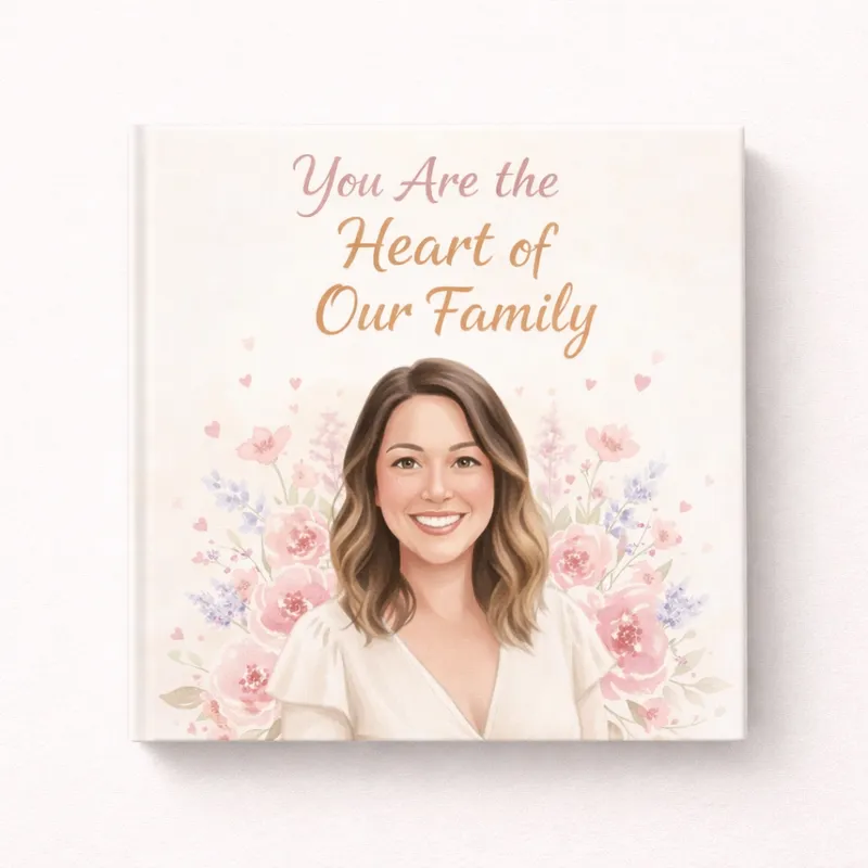 You Are the Heart of Our Family theme cover