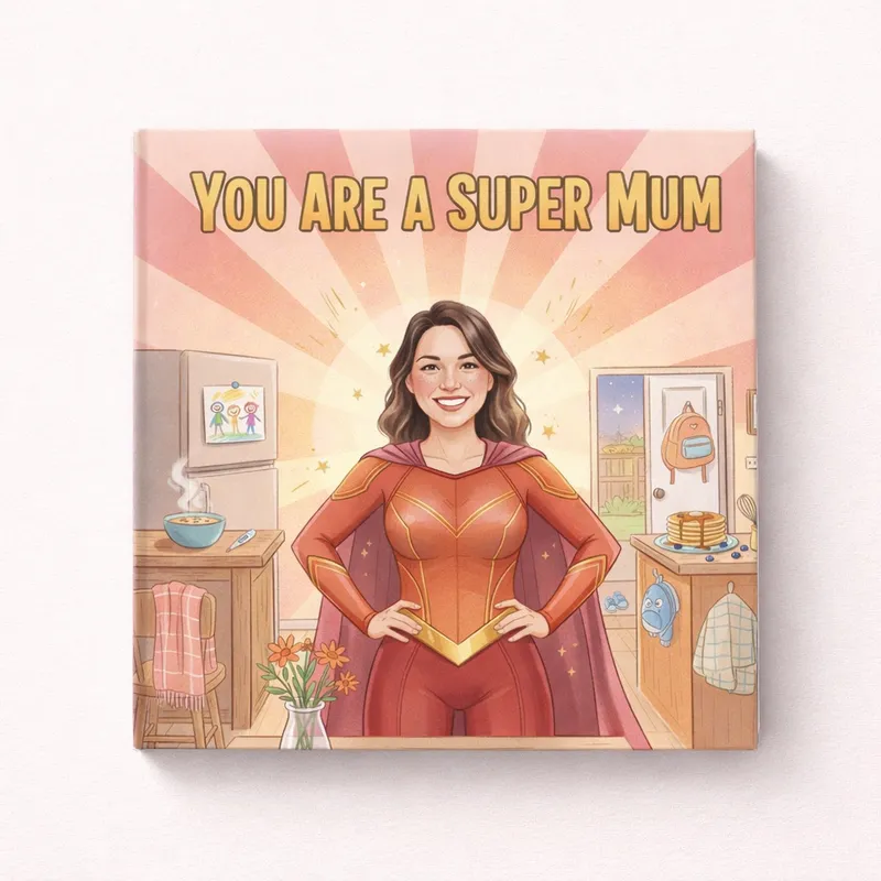 You Are a Super Mom theme cover