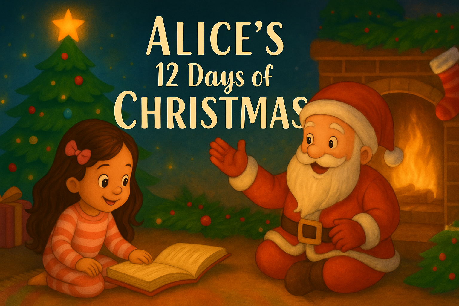 12 Days of Christmas Family Book