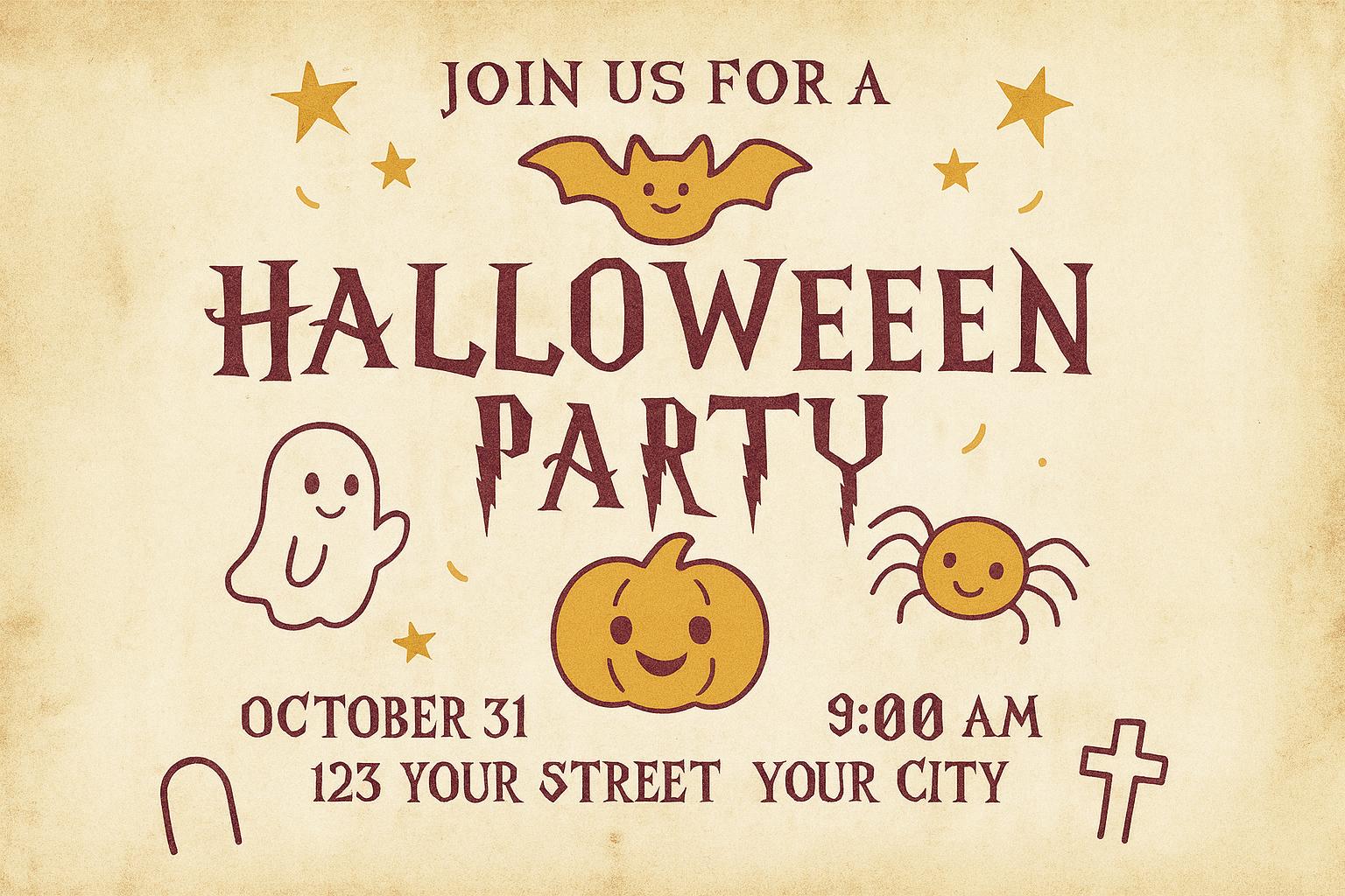 Halloween Invitation